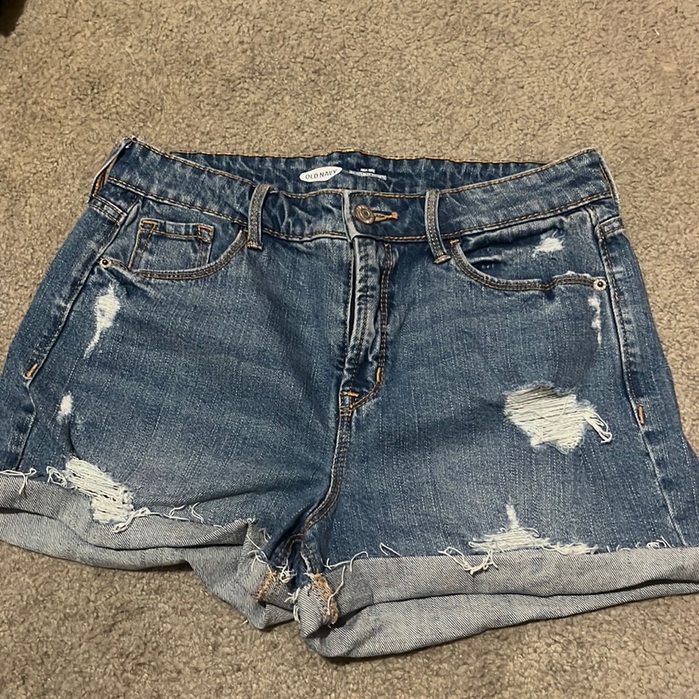 Old navy denim jean shorts size 4